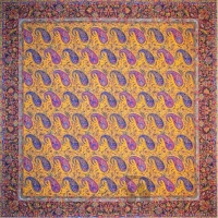 رومیزی ترمه طرح کج راه سنتی