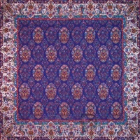 Zell-e Soltan Termeh Tablecloth